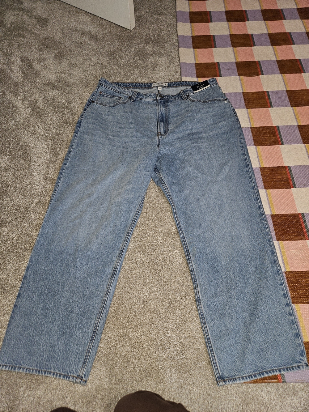 Abercrombie & Fitch "The Loose" High Rise Jeans - Size: 34 | 18s